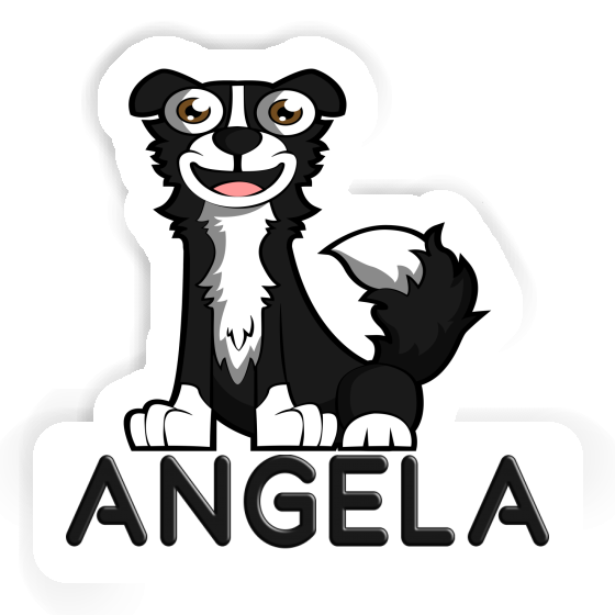 Sticker Angela Border Collie Gift package Image