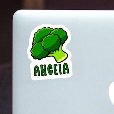 Sticker Angela Broccoli Laptop Image