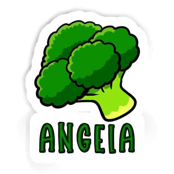 Sticker Angela Broccoli Notebook Image