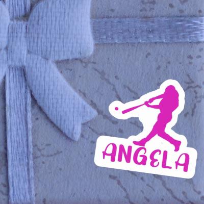 Baseball Player Sticker Angela Gift package Image