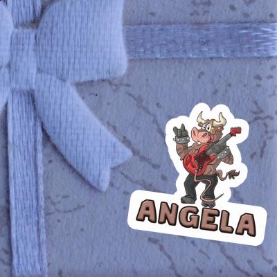 Angela Sticker Stierrocker Laptop Image