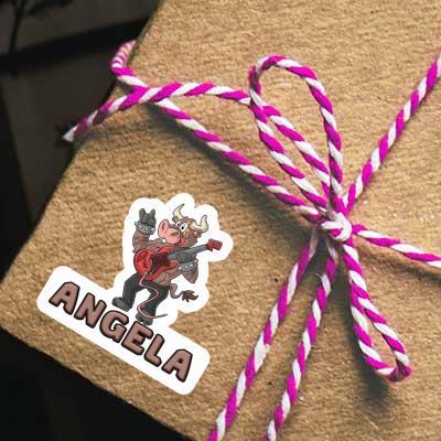 Sticker Guitarist Angela Gift package Image