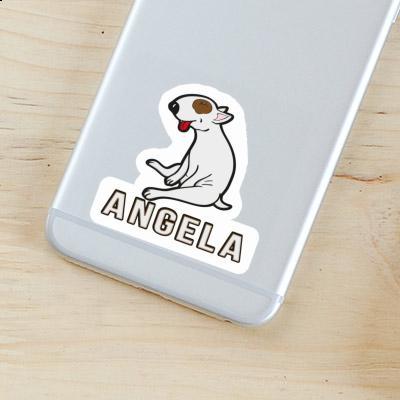 Sticker Angela Terrier Notebook Image