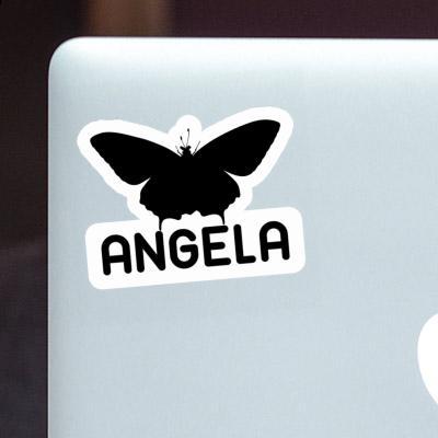 Sticker Butterfly Angela Laptop Image