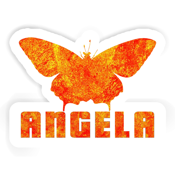 Sticker Angela Butterfly Notebook Image