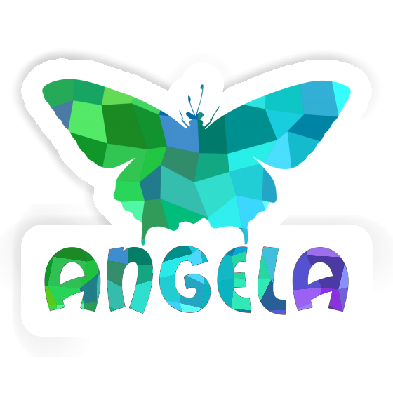 Aufkleber Schmetterling Angela Laptop Image