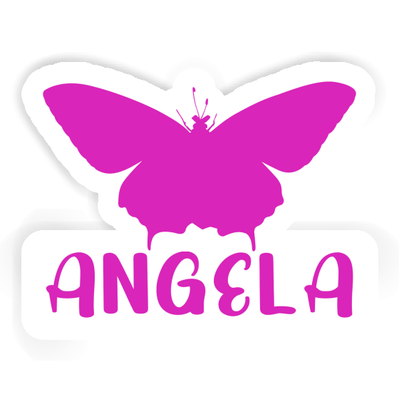 Butterfly Sticker Angela Laptop Image