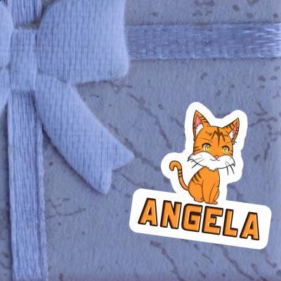 Sticker Cat Angela Image