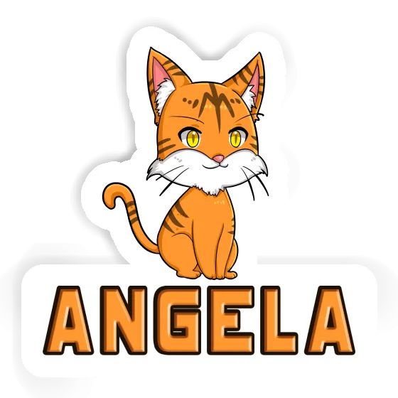 Katze Sticker Angela Gift package Image