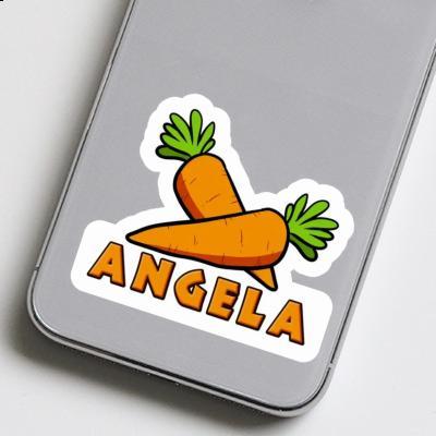 Carrot Sticker Angela Notebook Image