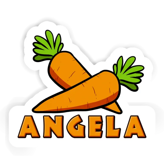 Angela Autocollant Carotte Image