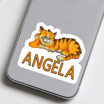 Sticker Angela Cat Gift package Image