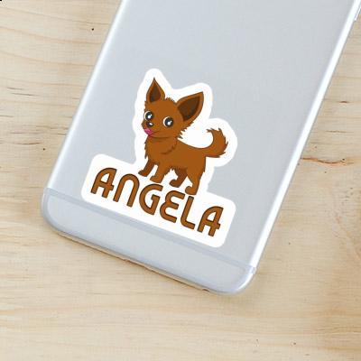 Angela Aufkleber Chihuahua Notebook Image