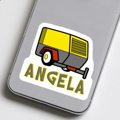 Aufkleber Kompressor Angela Gift package Image