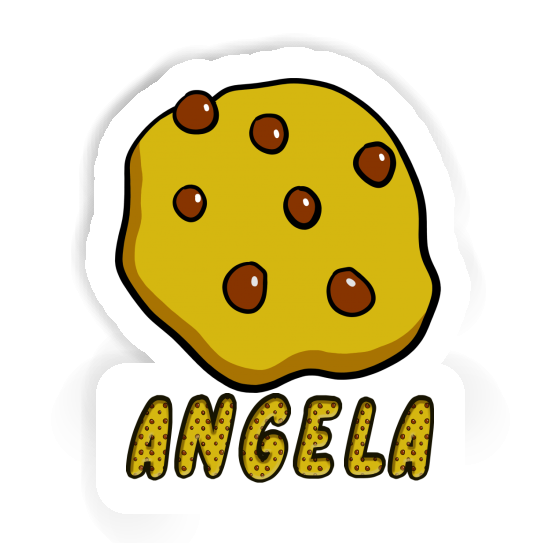 Angela Autocollant Biscuit Laptop Image