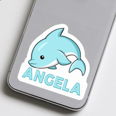 Sticker Angela Dolphin Gift package Image