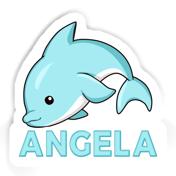 Sticker Angela Dolphin Image