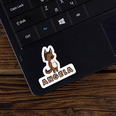 Sticker Angela German Sheperd Image