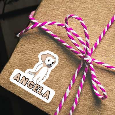 Angela Aufkleber Golden Retriever Gift package Image