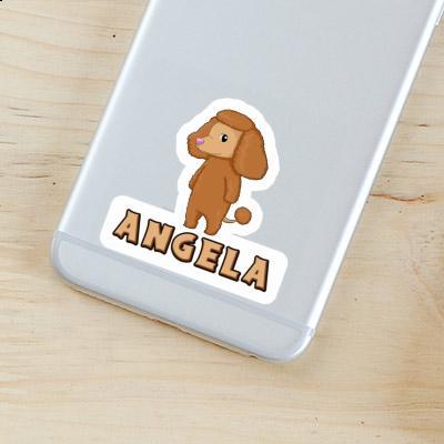 Sticker Pudel Angela Notebook Image