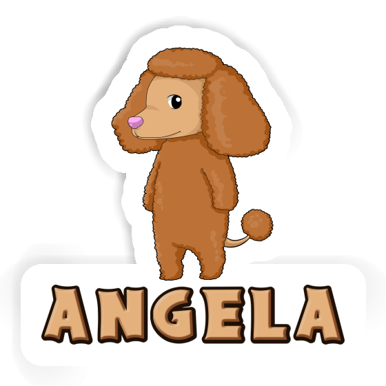 Poodle Sticker Angela Gift package Image