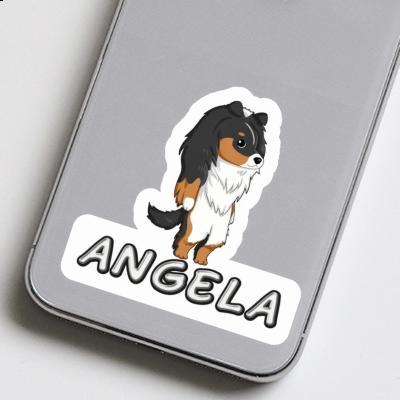 Sticker Angela Sheepdog Notebook Image