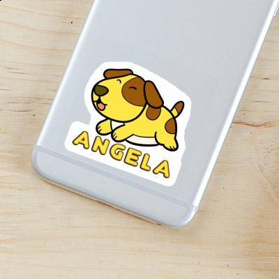 Sticker Angela Dog Image
