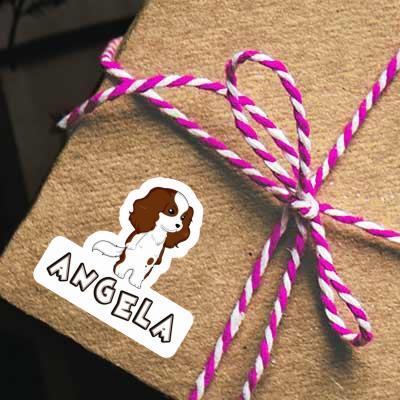Sticker Angela Cavalier King Charles Spaniel Gift package Image