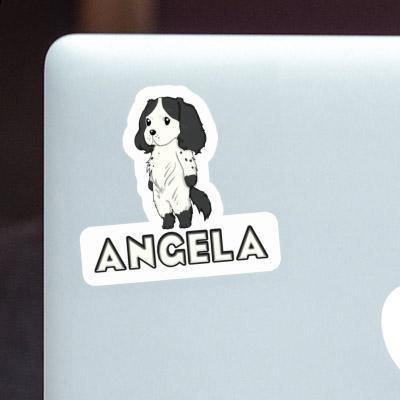 Sticker Angela English Cocker Spaniel Notebook Image