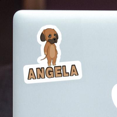 Angela Aufkleber  Great Dane Laptop Image
