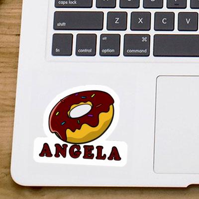 Angela Sticker Donut Image