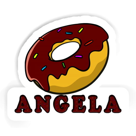 Sticker Angela Donut Laptop Image