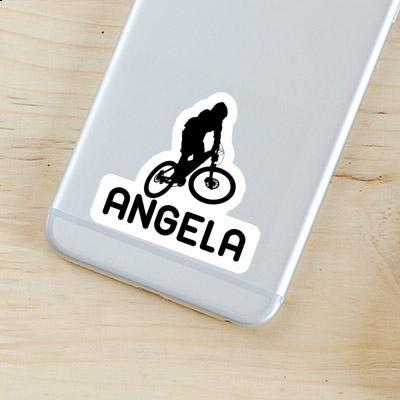 Angela Sticker Downhiller Laptop Image