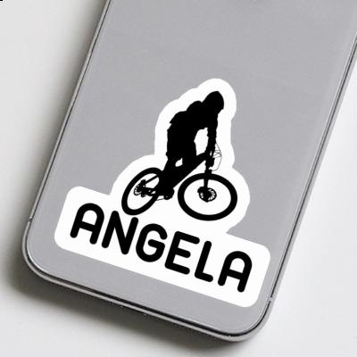 Angela Sticker Downhiller Laptop Image