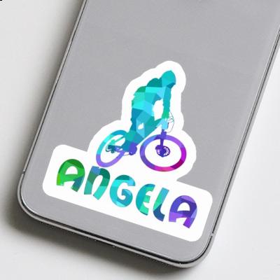 Sticker Downhiller Angela Laptop Image