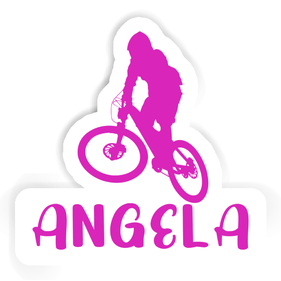 Downhiller Autocollant Angela Image