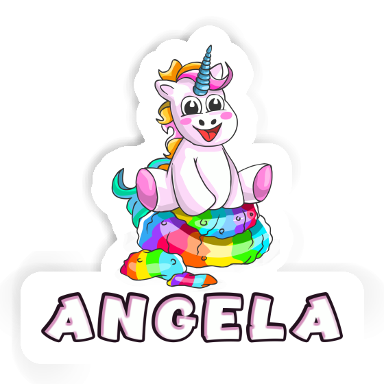 Angela Sticker Baby Unicorn Image