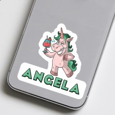 Angela Sticker Party Unicorn Image