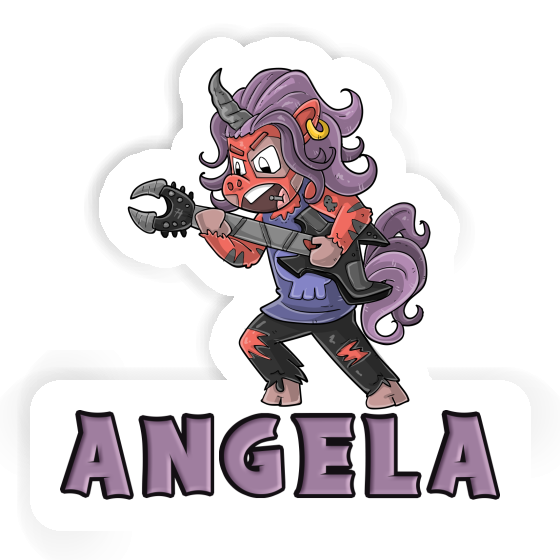 Sticker Angela Rocking Unicorn Gift package Image