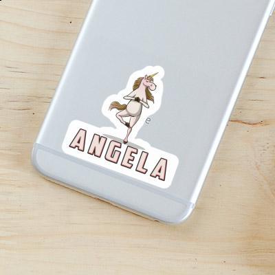 Yoga Unicorn Sticker Angela Gift package Image