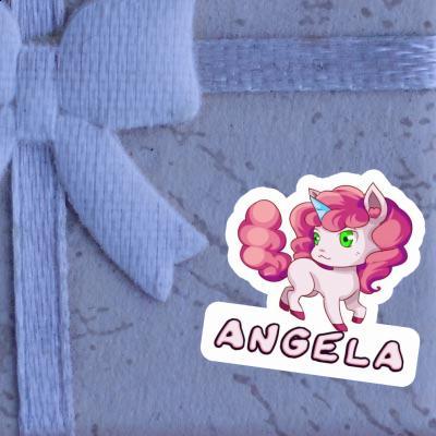 Sticker Angela Einhorn Gift package Image