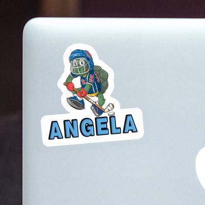 Angela Sticker Ice-Hockey Player Gift package Image