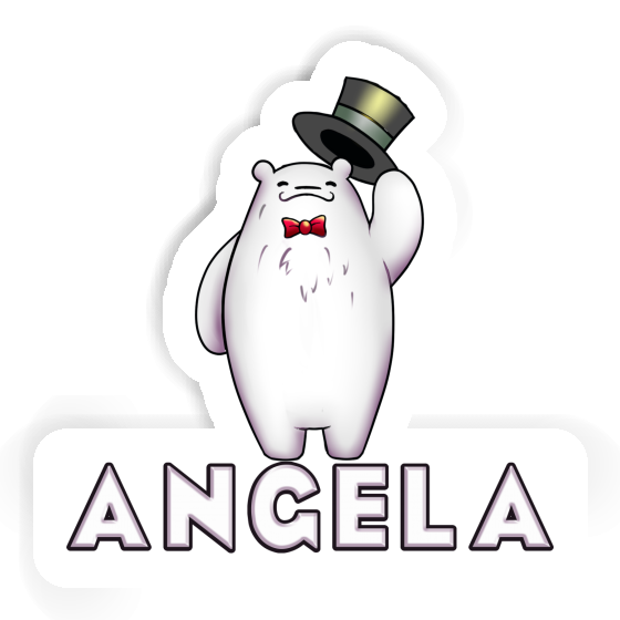 Angela Sticker Ice Bear Notebook Image