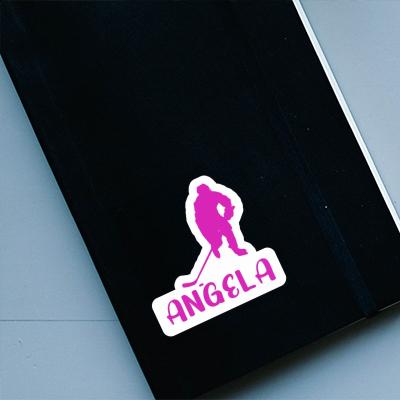 Sticker Hockey Player Angela Gift package Image