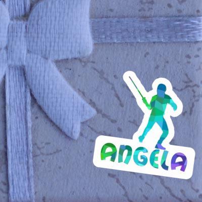 Sticker Fencer Angela Gift package Image