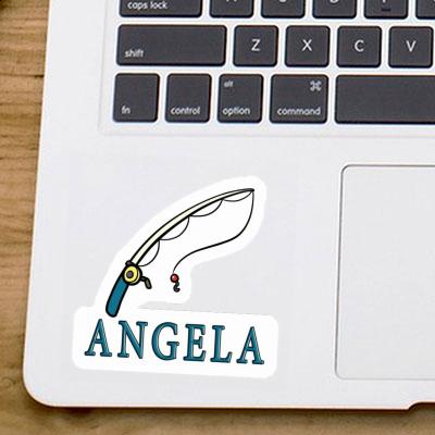 Sticker Angela Fishing Rod Image