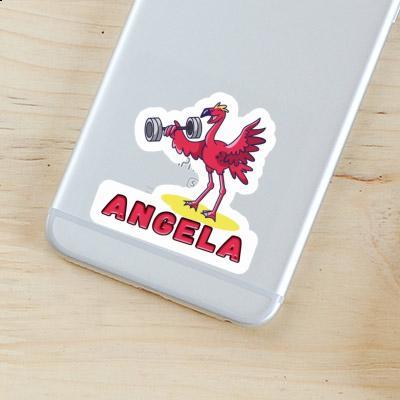 Sticker Angela Weight Lifter Gift package Image