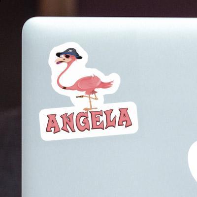 Sticker Flamingo Angela Image