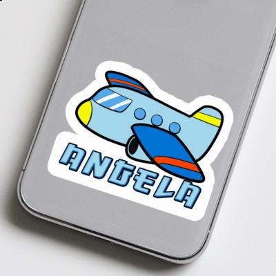 Sticker Angela Jet Laptop Image