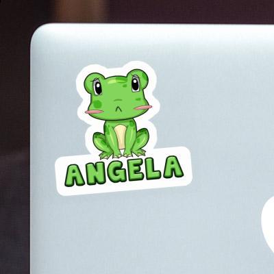 Angela Sticker Frog Image